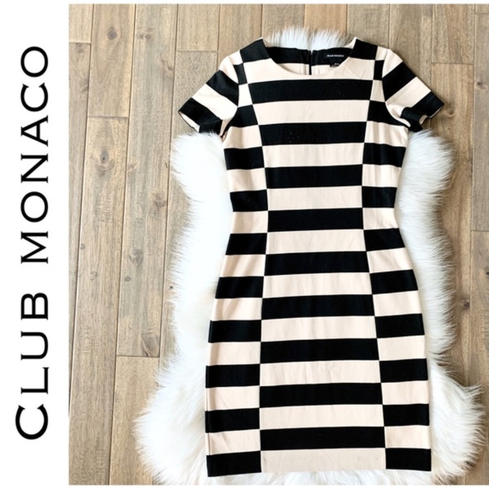 Club Mónaco Knit Mini Dress